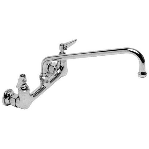 (image for) T&S Brass 230 FAUCET 8" CTR WALL 18" NOZ